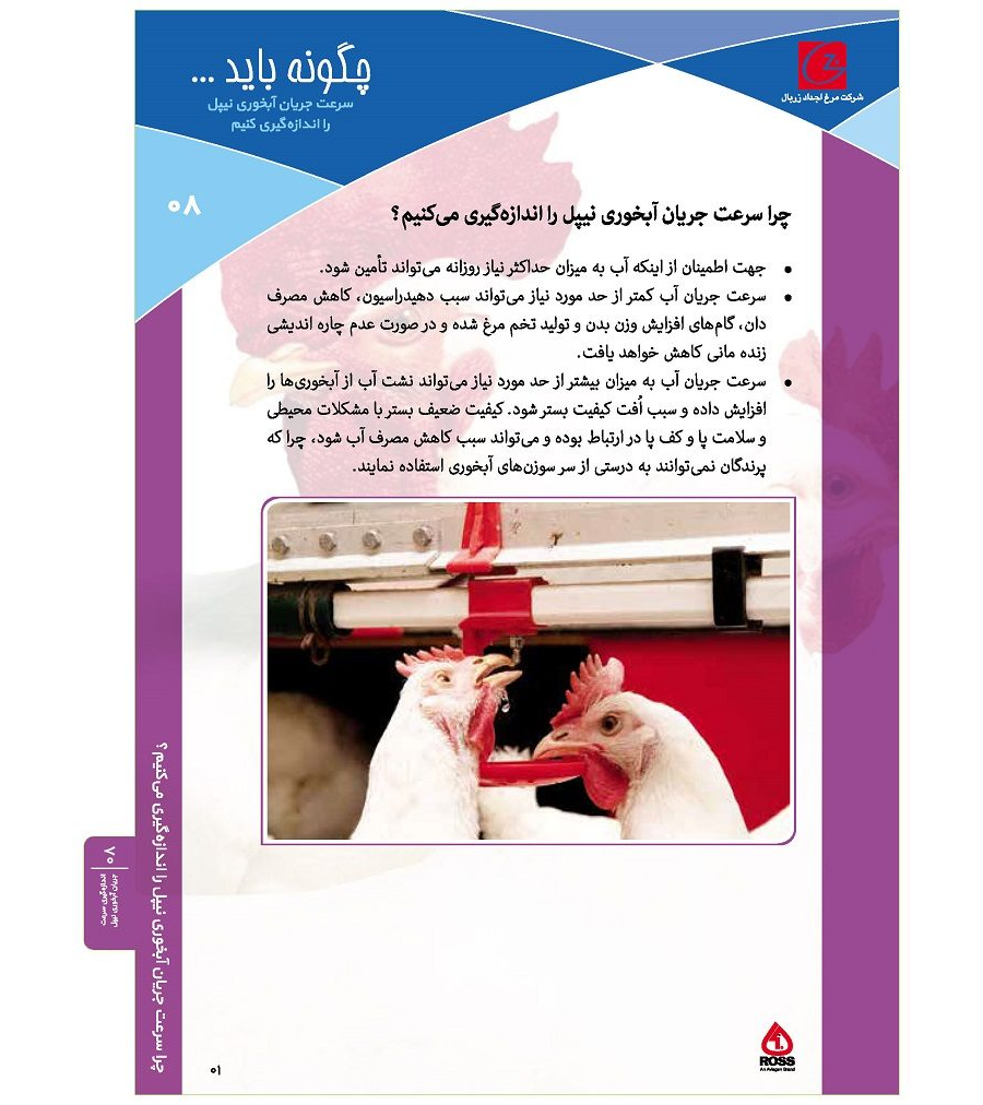 اندازه گیری سرعت جریان آبخوری نپیل